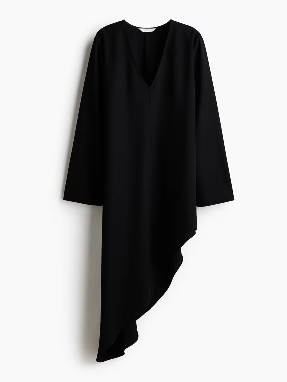 H&M Asymmetrical V-neck Long Sleeve Dress NWT - Picture 3 of 7